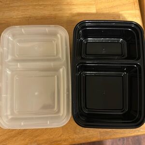 Meal prep containers (set of 6)